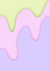 abstract background with bubbles in curve in pastel colors fit for birthday engagement baby bridal shower manyue celebration invitation 