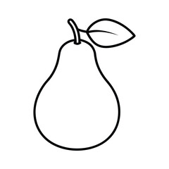 pear vector illustration