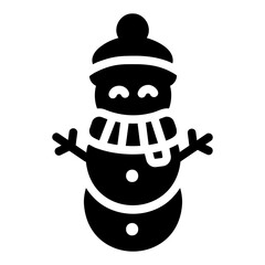 snowman Solid icon