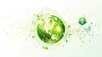 Green Sustainable Earth with Eco-Friendly Technology and Environmental Network