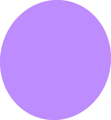 purple round button