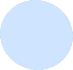 blue round button
