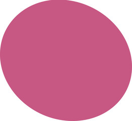 pink round button
