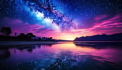 Obraz premium the glorious appearance of the sky