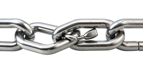 Obraz premium close up of metal chain