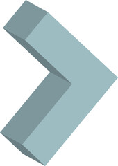 3D triangle,directional