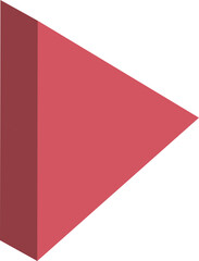 3D triangle,directional