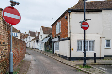 A view of Sandwich, a small town in southeast England	
