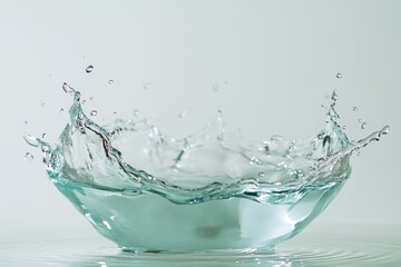 A captivating image of a water splash, showcasing the fluidity and beauty of nature's purest element.