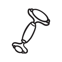Skincare Face Roller Doodle