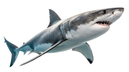 Shark. PNG. Generative Ai.