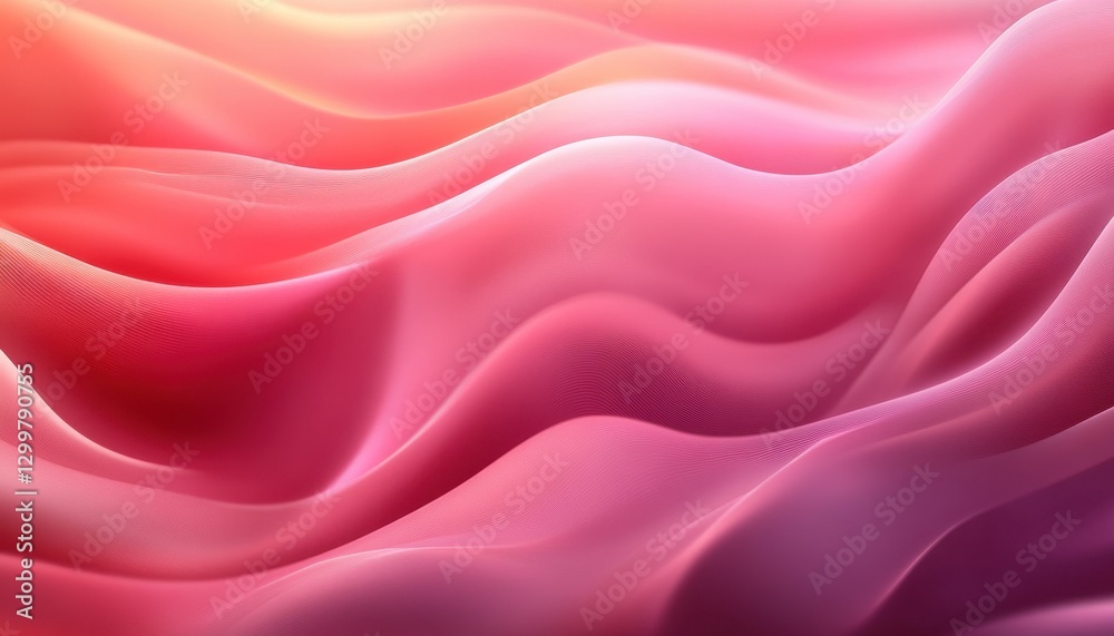 Poster abstract pink and red wave background texture