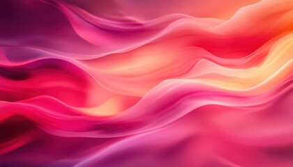 Fototapeta premium Abstract Pink Red Orange Wave Background Texture Design