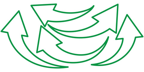 Set of curved arrows isolated on white background. Curved arrows, hand drawn curved arrows. Set long red  curve arrow icon vector . red curve arrow icon set. long arrow icon set. curve arrow vector.