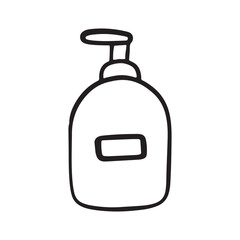 Skincare bottle pump doodle - Cleancers Exfoliants Serums essences Toner moisturizers