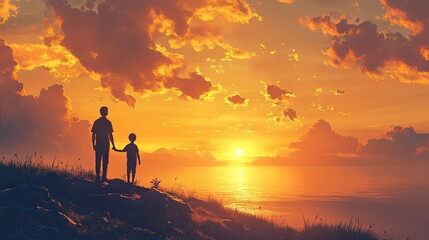 Mentorship Image A heartwarming portrayal of a mentor providing valuable personal growth and career advice to a mentee emphasizing the significance of guidance and support in professional development.