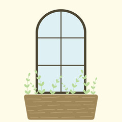 귀여운 벚꽃 , 봄 , 일러스트