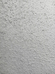 White textured wall surface with an attractive patterned appearance, creating a unique aesthetic impression.