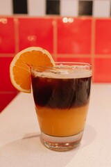 glass of orange juice