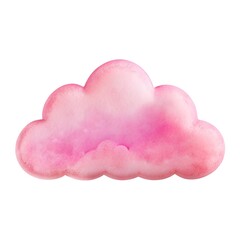Sugar Pink Clouds in a Fantasy Sky A Soft and Dreamy Pastel Backdrop
