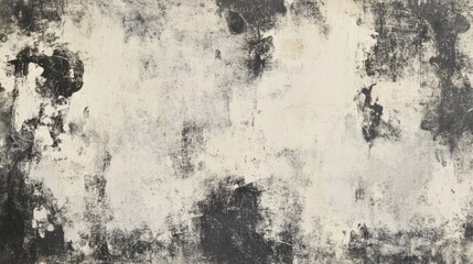 Fototapeta premium Abstract Textured Background in Shades of Black and White for Design
