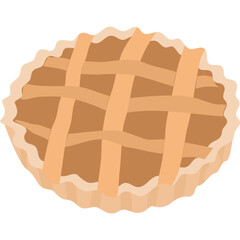 Hand-Drawn Shortcrust Illustration
