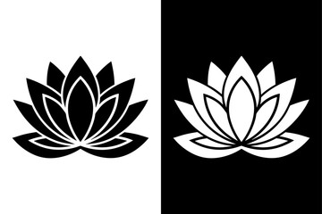 Black Lotus Symbol A Fusion of Simplicity & Grace