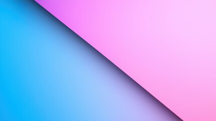 Fototapeta premium A vibrant gradient transitioning from blue to pink, creating a visually appealing abstract background.