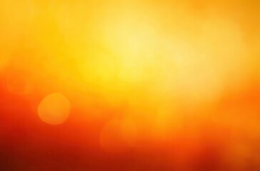 Fototapeta premium Vibrant Warm Yellow and Orange Abstract Background with Soft Bokeh Effect for Creative Designs and Artistic Presentations