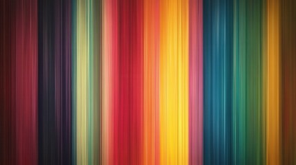 Vibrant vertical stripes in diverse hues, creating a colorful abstract background. Ideal for website banners, presentations, or any project needing a cheerful, modern aesthetic.