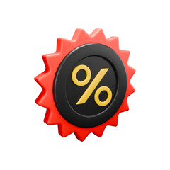 3D rendered illustration of discount time date 