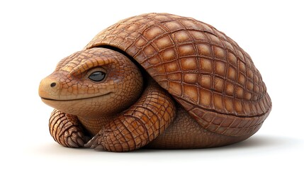 Obraz premium Turtle figurine art studio art space wooden sculpture indoor close-up