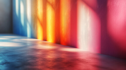 Fototapeta premium Colorful Space,abstract background with colorful lights
