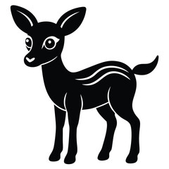 "The Gentle Charm of a Baby Deer"
