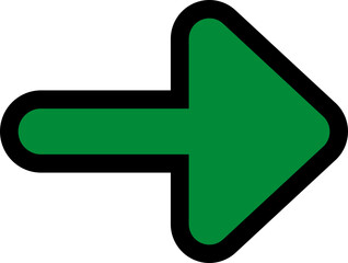 gr&uuml;ner Pfeil Icon