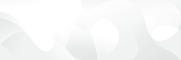 Abstract white Geometric banner design background.