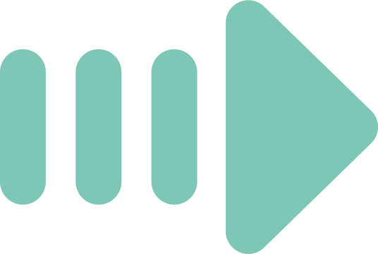 Green arrow icon pointing right