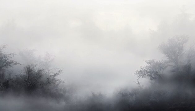 fog in the forest - Powered by Adobe