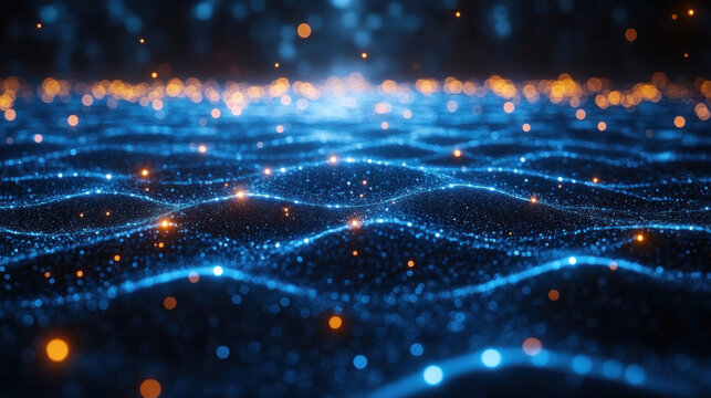 Quantum engineers optimizing quantum artificial intelligence, testing entangled data transmission, refining real-time AI-assisted predictive modeling