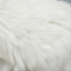 White Cat Fur Background