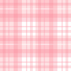 pink plaid fabric
