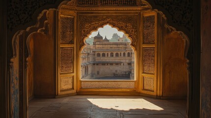 Golden Hour at Amber Fort: A Glimpse into Rajasthan's Majesty
