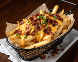 Loaded Cheese Fries with Crispy Bacon – The Ultimate Comfort Food