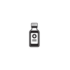 medical bottle icon