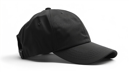 Naklejka premium A cap mockup with a sleek design featuring an adjustable strap.