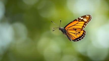 Fototapeta premium PNG Real butterfly flying butterflies insects invertebrate.