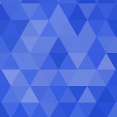 Fototapeta premium abstract geometric triangle blue background patterns simple 