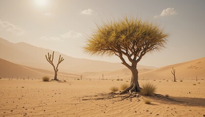 Desert landscape arid region nature photography sunny environment wide view piclumengigapixel