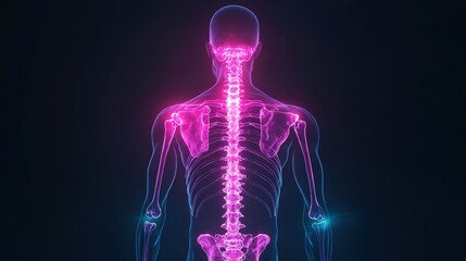 Human Spine Anatomy Diagram