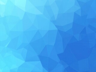 Obraz premium Abstract Blue Polygonal Background
